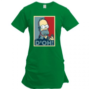 Подовжена футболка з Гомером "D`oh!"